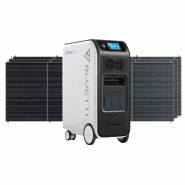 BLUETTI EP500Pro + 3*PV420 Groupe électrogène solaire