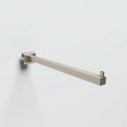 Bras droit 15x15mm - 300 mm - 25x15 mm - champagne