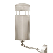 Cendrier mural No'Smoke en inox 316L brossé - Capacité 1500 mégots - Fixation murale Cendrier mural No'Smoke en inox 316L brossé - Capacité 1500 mégots - Fixation murale