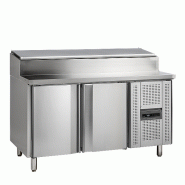 Comptoir de préparation de sandwich - 2 portes à fermeture automatique | Tefcold - SS8200