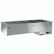 Diamond - Élément cuve bain-marie "à sec" 3x GN 1/1 - réf. DPA/BSC12 - AKS-DPA/BSC12