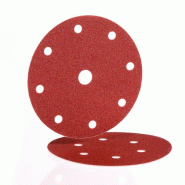 Disque papier velcro bw115 125mm 9 trous grains 80 boîte de 50 – HERMES - 6539403 - 855262