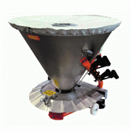 Epandeur porté Inox 260 litres - Epandeur