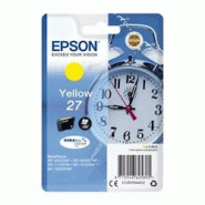 Cartouche d'encre informatique Epson 27 - Reveil - Jaune C13T27044012 (T2704) - 8715946533049 Cartouche d'encre informatique Epson 27 - Reveil - Jaune C13T27044012 (T2704) - 8715946533049