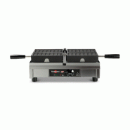 Gaufrier professionnel 4x7 Liège 180° simple G/D Krampouz