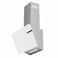 Hotte inclinée CIARRA, Hotte de cuisine inclinée A+ 580 m³/h 60 cm 3 niveaux, recyclage et évacuation VMS6765B - argenté verre CBCS6765B Hotte inclinée CIARRA, Hotte de cuisine inclinée A+ 580 m³/h 60 cm 3 niveaux, recyclage et évacuation VMS6765B - argenté verre CBCS6765B