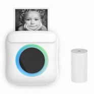 Mini Imprimante Portable Bluetooth Avec Lumière Ambiante Et Impression Thermique YONIS - 3615616969039 Mini Imprimante Portable Bluetooth Avec Lumière Ambiante Et Impression Thermique YONIS - 3615616969039