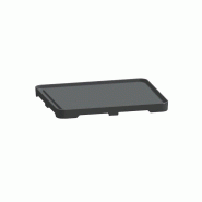 Plaque grillades lisse pour 1 brûleur 320x270x15 mm - VIRTUS - 0615402051828