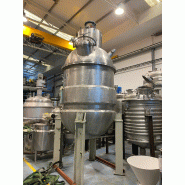 Réacteur en acier inoxydable 316 4 000 litres avec agitation et enveloppe d'occasion - référence                        :                         c5360