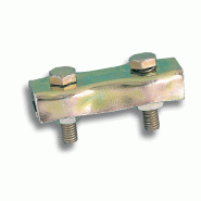Serre câble plat 2 boulons 2mm acier zingué – chapuis - 310/2z - 842028 Serre câble plat 2 boulons 2mm acier zingué – chapuis - 310/2z - 842028