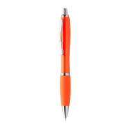 Stylo à bille en plastique - couleur orange - encre bleue - poids 11 gr Stylo à bille en plastique - couleur orange - encre bleue - poids 11 gr