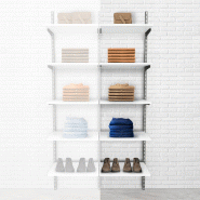 Élément suivant Global used 5 tablettes blanc L60xH240cm