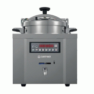 Friteuse électrique à pression 22 L en inox avec affichage digital - Température réglable – Haute performance professionnelle - Cuistance - inox TP22L
