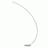 Gea Luce Lampadaire IOLE P/T - Structure en aluminium blanc, LED 30W 1450lm 3000K, Push intégré Dimmable - Design minimaliste Gealuce - blanc 800000