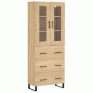 Helloshop26 - Buffet bahut commode armoire meuble de rangement organisateur cuisine salle de séjour salon haut sonoma 69,5 x 34 x 02_0034135 - 300021 Helloshop26 - Buffet bahut commode armoire meuble de rangement organisateur cuisine salle de séjour salon haut sonoma 69,5 x 34 x 02_0034135 - 300021