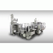 Ligne complète Young Tech Pack - ensacheuse 3 ou 4 côtés, soudure stick, conditionnement liquide, poudre, granules, solides