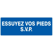 Panneaux rigides 330x75 mm indications - PNGPSC-TL08/EVPS_0