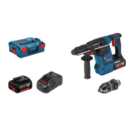 Perforateur sds plus 18v gbh 18v-26f + 2 batteries 6ah + chargeur +  l-boxx - BOSCH - 0611910002 - 706151
