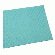 Renberg - Cuadrado Lot de 6 Sets de Table 30x45cm couleur Bleu - bleu PK219