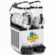 Royal Catering Slush Machine - 2 x 12 litres - LED - argenté multi-matériau 4062859951885