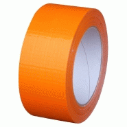 Ruban adhésif toile orange - 25 m x 48 mm Ruban adhésif toile orange - 25 m x 48 mm