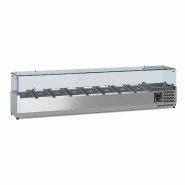 Saladette réfrigérée à poser pour 8 bacs gn1/3 - bac non inclus - P7950.5131