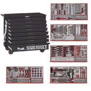 Servante black midi master set 8 tiroirs Teng Tools TCMM498NBK Servante black midi master set 8 tiroirs Teng Tools TCMM498NBK