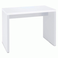 Table d'exposition Flexia - blanc - L.100 x P.60 x H.80cm - grand modèle