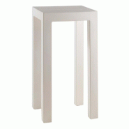 Table haute design in & out JUT - blanc