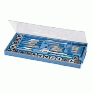 Tarauds et Filières 40 pcs - Outils de Filetage Précis - Idéal pour Réparations Mécaniques - Silverline - gris 5024763012389 Tarauds et Filières 40 pcs - Outils de Filetage Précis - Idéal pour Réparations Mécaniques - Silverline - gris 5024763012389