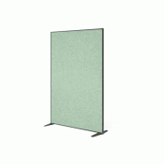 Cloison autoportante acoustique KP+ - sur pieds ou à roulettes - L81 H160/180 cm - Tissu polyester Trevira CS Cloison autoportante acoustique KP+ - sur pieds ou à roulettes - L81 H160/180 cm - Tissu polyester Trevira CS
