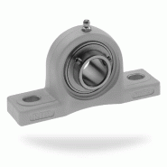 CMW - UCP204PB - Paliers auto-aligneurs à semelle applique 2 trous - vis pointeau - bague courte - diamètre intérieur 20 mm_0