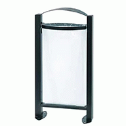 Corbeille ARKEA Vigipirate 60 litres sur pied