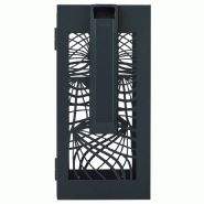 Corbeille BELLA 110 Litres avec cendrier - Gris Anthracite_0