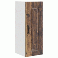 Helloshop26 - Armoire murale de cuisine moderne 30 x 31 x 80 cm grande capacité pratique design épuré en bois d'ingénierie bois 02_0053699 - Bois