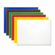 Lot de 6 petites planches à découper haute densité | Hygiplas - HC869