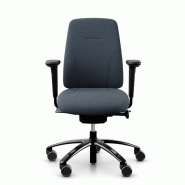 Siège de bureau "LOGIC" - Dossier mi-haut, Sans, Noir Siège de bureau "LOGIC" - Dossier mi-haut, Sans, Noir