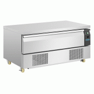 Soubassement double réfrigération 1 tiroir Série U 3x GN 1/1 DA995 Polar