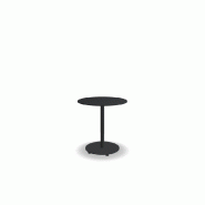 Table de café ronde 70x70 BOLT - anthracite