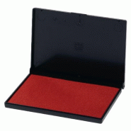 TRODAT Tampon encreur 9052, pour caoutchouc et tampons polymères, 11 x 7 cm, encre rouge - rouge papier 56346