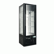 Vitrine réfrigérée de présentation - 4 faces vitrées - 400L - Température +2°C/+8°C - Éclairage LED Vitrine réfrigérée de présentation - 4 faces vitrées - 400L - Température +2°C/+8°C - Éclairage LED
