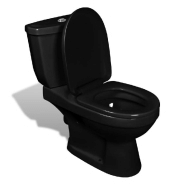 Wc toilette avec rÉservoir double noir 02_0003556