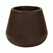 WellHome - Pot de fleurs « Collection Adam » Ø41x35cm coloris bronze - bronze plastique WH13617