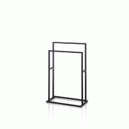 AQA Design Porte-serviettes REN noir en métal L.48 P.24 H.78,5 MP01577 - noir métal MP01577