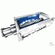 Broyeurs de copeaux - 110 kg/h acier - 70 kg/h aluminium - puissance 5.5 KW Broyeurs de copeaux - 110 kg/h acier - 70 kg/h aluminium - puissance 5.5 KW