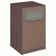 Comptoir Vertigo H T01naturel solo L60cm 1 tabl.Couliss.2tabl.Amovibles - noyer