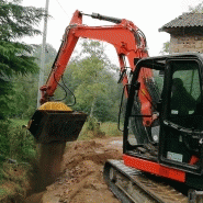 Godet cribleur broyeur MB-HDS214 - système innovant pour changement de rotors_1