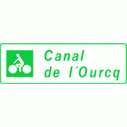 Panneau Dv12 - Identification itinéraire cyclable avec symbole SC2 - WP Signalisation Panneau Dv12 - Identification itinéraire cyclable avec symbole SC2 - WP Signalisation