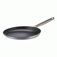 Poêle Pentole Agnelli de 24 cm pour crêpes, en aluminium antiadhésif, avec manche en acier inoxydable - 8007441134952