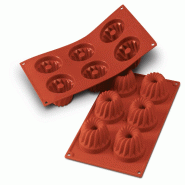 Schneider - Moule en silicone, kouglof - rouge silicone 115227